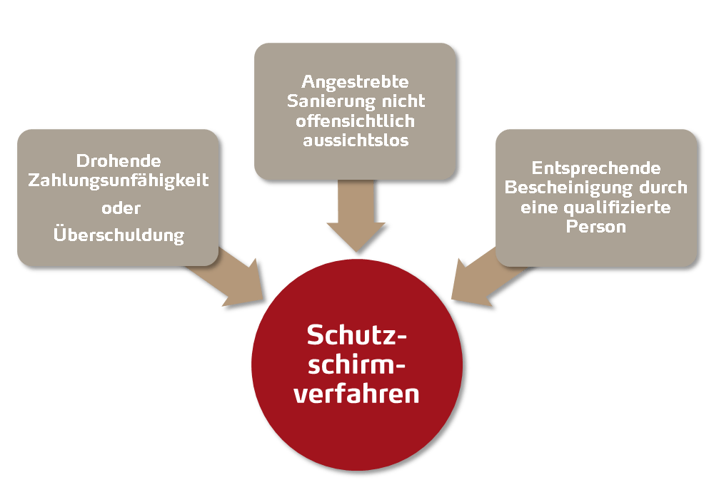 Voraussetzungen Schutzschirmverfahren